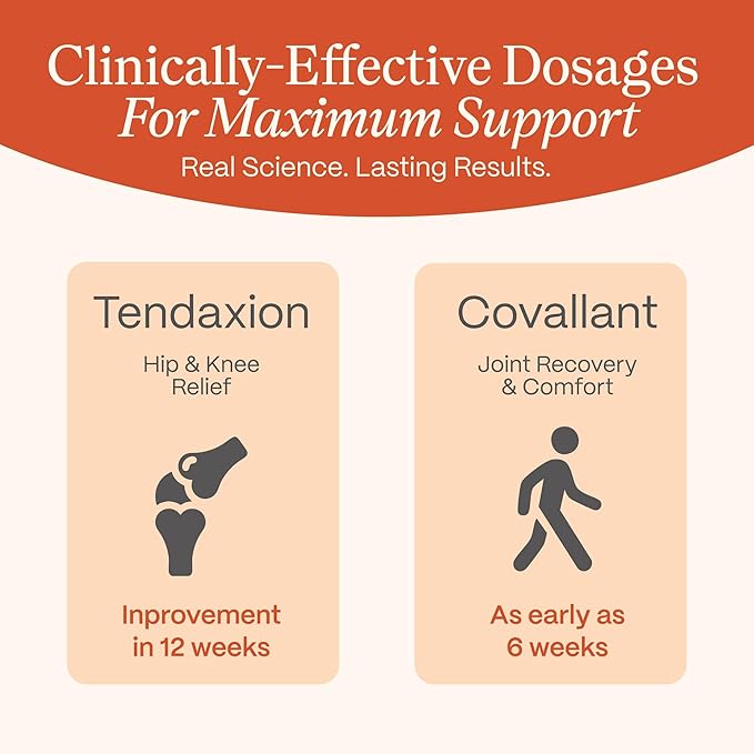 Osteva Joint Support Supplement for Women | High Potency Collagen Turmeric Boswellia | for Flexible Cartilage &amp Tendons Resilient Knees &amp Hip Improved Mobility | Non-GMO 60 Ct