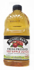Premium 100% Pure Apple Juice Musselmans (64oz Fresh Pressed)