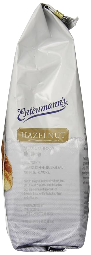 Entenmann's Ground Coffee Hazelnut Flavor 10-Ounce (Pack of 3)