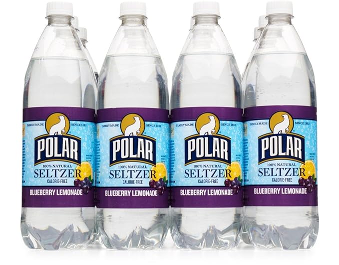 Polar Beverages Lemonade - Bluberry - Case Of 12 - 33.8 Fl Oz