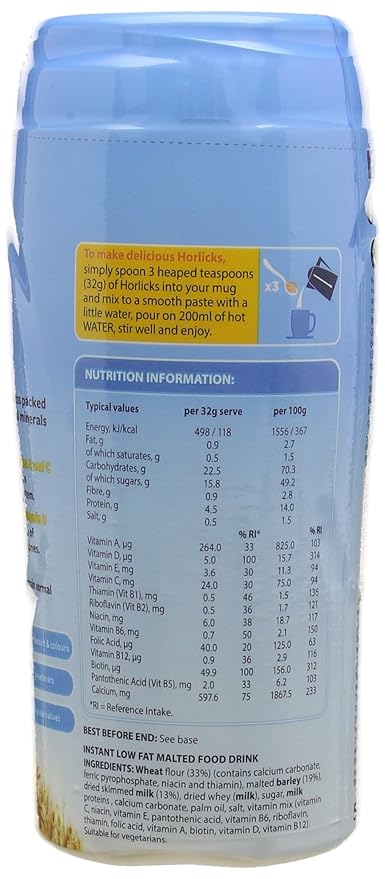 Horlicks Instant Malted Light Drink 500 g