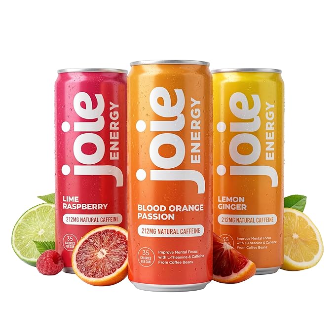 Joie Energy Drink (Mixed 12 Fl Oz (Pack of 12))