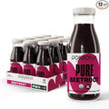 Pomona Organic Cold Pressed Beet Juice Non-GMO No Sugar Gluten Free Kosher Preservative Free - Pack of 12 8.4 oz