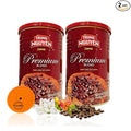 Trung Nguyen — Premium Blend — Roasted Ground Coffee Blend | NromBox Coaster (Color May Vary) Strong and Bold — Arabica &amp Robusta — Chocolate Flavor — Vietnamese Coffee 15 oz Can(Pack of 2)