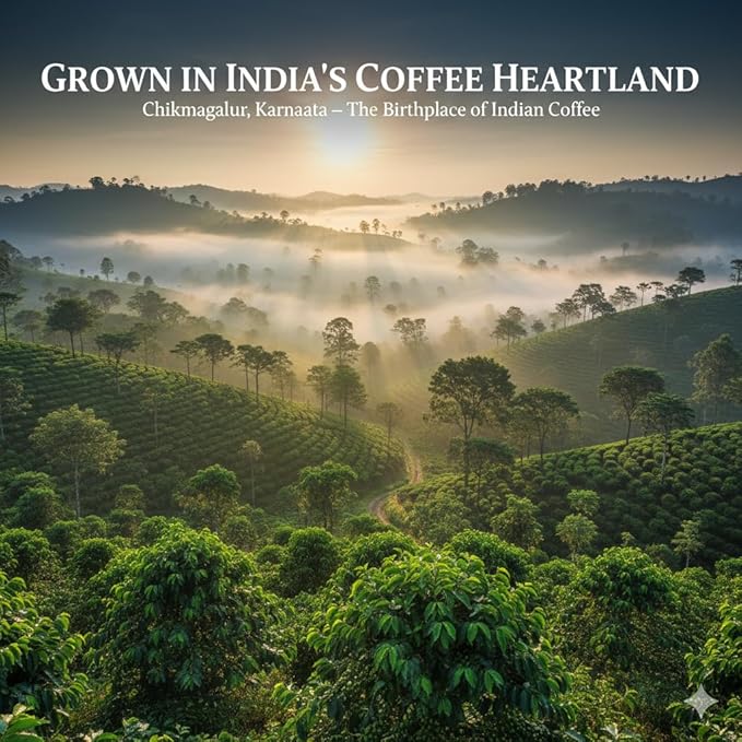 Current Crop Roasting Shop India Mysore Nuggets Green Coffee Beans – Unroasted Arabica for Home Roasting – Chikmagalur Single Origin Washed Process 5-Pound Bag