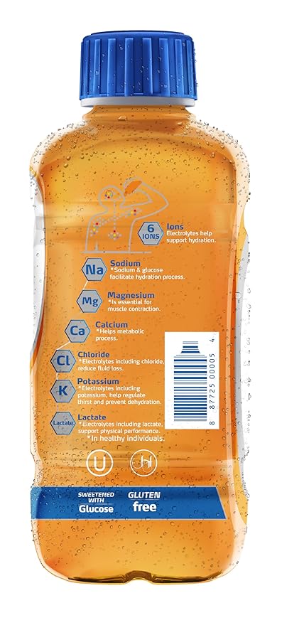 Electrolit Electrolyte Beverage Orange 21 Fl Oz bottle (Pack of 12)