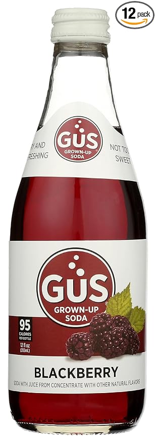 Gus Soda Soda Blackberry Single 12 Fl Oz