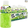 Pocas Toktok Melon Juice 12-Pack – Made with Real Fruit &amp Chewy Nata De Coco 8 Oz Each