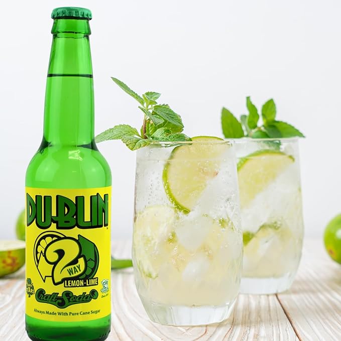 Dublin Bottling Works Craft Soda Pure Cane Sugar Made in Texas – Assorted 12-Pack – Premium Small-Batch Soda Gluten-Free Retro Artisanal Beverages (12 Pack Variety Case #1)