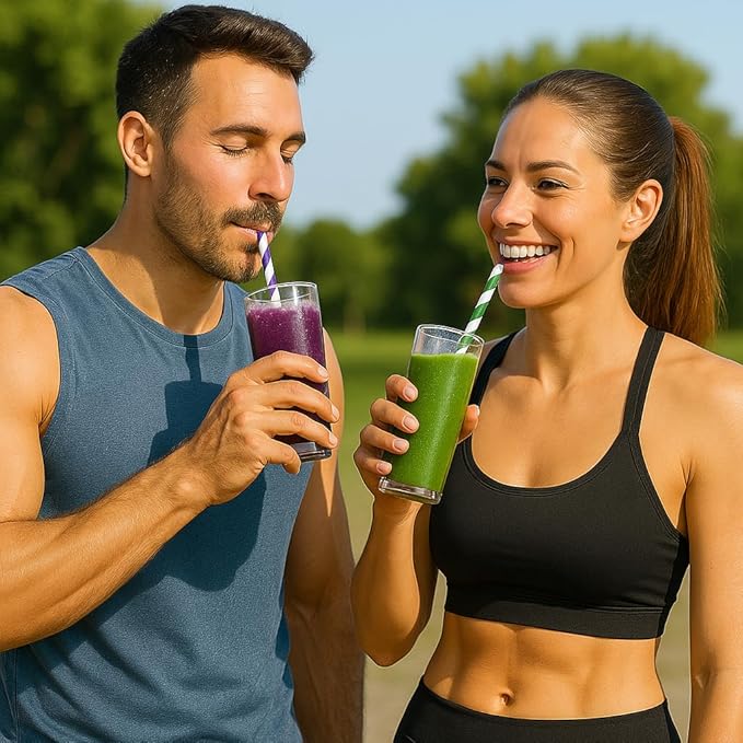 Smoothie Variety Pack - 30 Instant Breakfast Smoothies – 3 Delicious Flavors - 100% Real Fruits - Healthy On the Go Nutrition