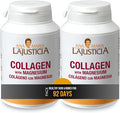 Ana Maria LaJusticia 2 Pack Collagen with Magnesium - 180 Tablets. Skin Rejuvenation Nervous System Support Bone and Teeth Health
