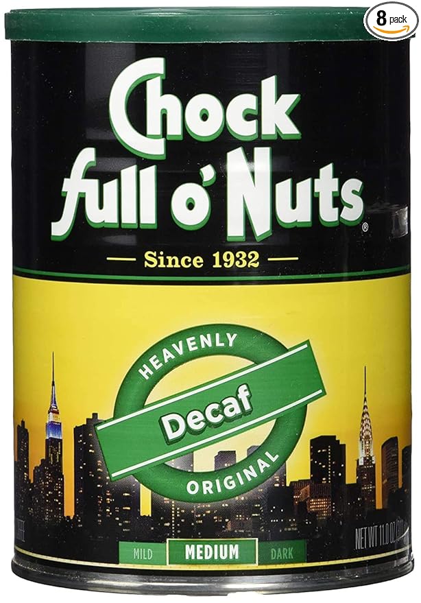 Chock Full O Nuts the Heavenly Decaffeinated Original Coffee