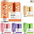 ZOA Zero Sugar Energy Drinks Fruity Flavors Bundle - Sugar Free with Electrolytes Healthy Vitamin C Amino Acids Essential B-Vitamins and Caffeine from Green Tea - 12 Fl Oz (60-Pack)