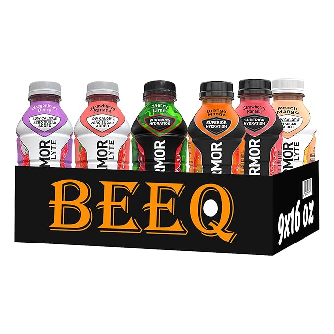 BEEQ BOX (Pack Of 9) BODYARMOR LYTE Sports Drink Variety Pack (16 fl. oz.)