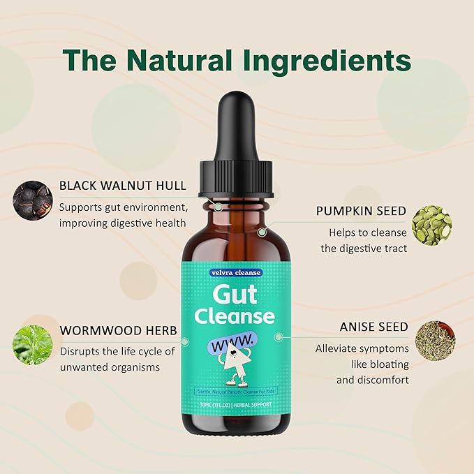 Complete Kit - Intestinal &amp Liver Support with Zeolite Detox Drops for Immune Boost Energy &amp Family Wellness 30-Day Supply for Adults &amp Kids