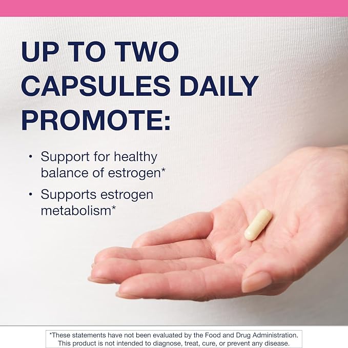 Metagenics Meta Indole-3-Carbinol Supplement - Supports Estrogen Hormone Balance Antioxidant &amp Liver Health* - Non-GMO Gluten-Free Vegan - GMP Certified Facility - 180 Capsules