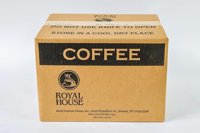 Royal House - Classic Blend Medium Roast 100% arabica coffee packs - 30 x 2.5 oz packs