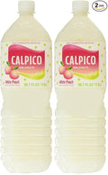 Calpico Soft Drink White Peach 50.7 fz (Pack of 2)