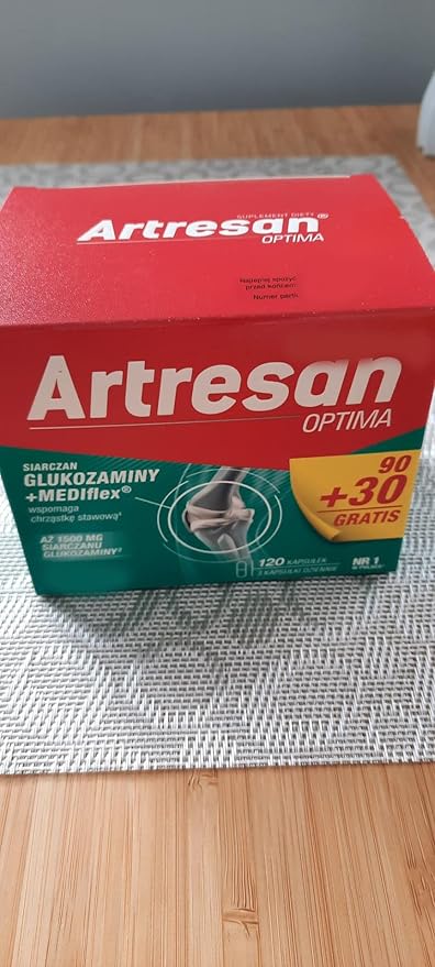 Formula Artresan Optima 120CPS Glucosamine Chondroitin Hyaluronic Acid Mobility and Flexibility Formula