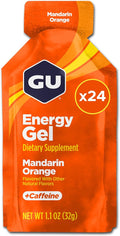GU Energy Original Sports Nutrition Energy Gel Mandarin Orange 24 Count Box