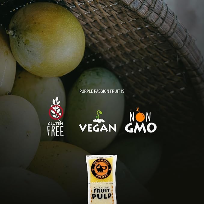 Tamarin Fruits All Natural Frozen Fruit Pulp perfect for Juicing Cocktails Smoothies Desserts and Baking No Sugar Added Gluten Free with No Preservatives (Mango Biche (Green Mango) 4lbs)