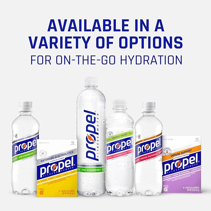 Enhanced Electrolyte Water Beverage with Immune Support Zero Sugar and Low Calorie Hydration Vitamin C and Zinc Infused Variety Pack Flavors 16.9 fl oz Bottles 24 Pack for Fitness