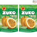 Zuko Passion Fruit Instant Powder Drink | Family Pack | No Sugar Needed | Vitamin C | 14.1 Ounce (Pack of 2)
