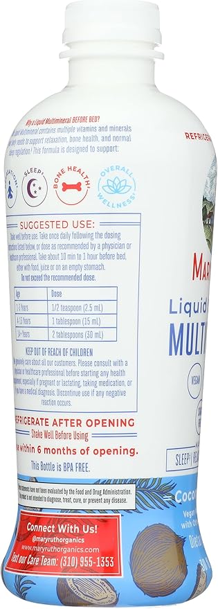 Mary Ruth's Liquid Nighttime Multimineral 30 FZ