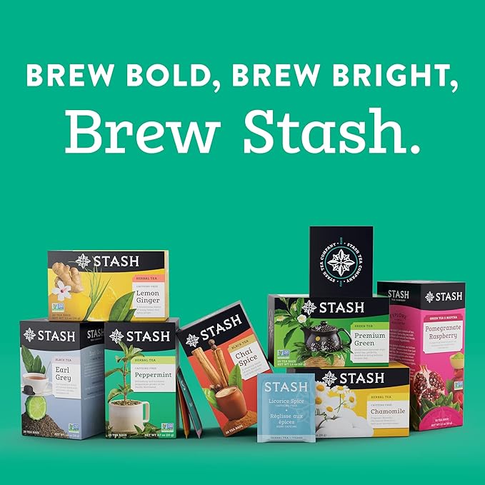 Stash Tea Coconut Mango Wuyi Oolong Tea - Caffeinated Non-GMO Project Verified Premium Tea with No Artificial Ingredients 18 Count (Pack of 6) - 108 Bags Total