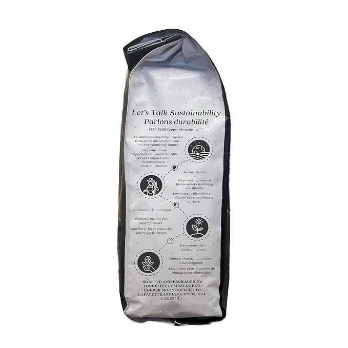 Copper Moon Light Roast Whole Bean Coffee Guatemalan Blend 5 Lb