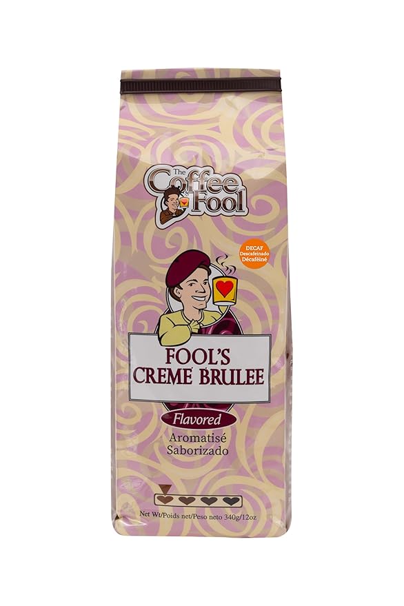 Coffee Fool's Decaf Creme Brulee (Strong Drip Grind)