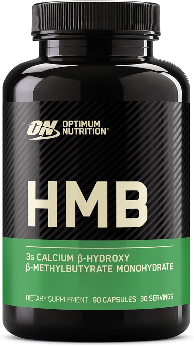 Optimum Nutrition HMB 1000 Caps 1g of Calcium beta-Hydroxy beta-methylbutyrate per Capsule 90 Capsules 30 Servings