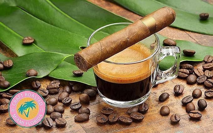 Artizan Coffee USDA Organic Ground Coffee | Cuba Mia Blend | Dark Roast | Medium Grind for Drip | 2 lbs | Roasted in South Florida