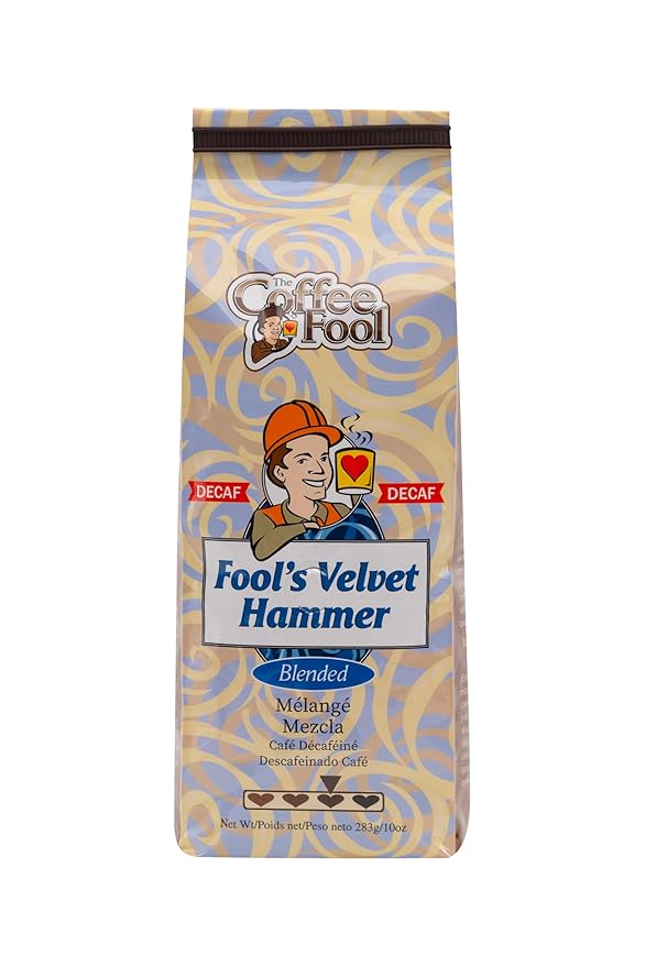 Coffee Fool's Decaf Velvet Hammer (Very Fine Grind)
