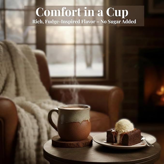 Sleepy Bear Coffee Pods Medium Roast Arabica Rich Flavor Michigan-Made Smooth &amp Sweet No Sugar Added 30ct Pods Compatible with Single-Serve Brewers (Mackinac Fudge)