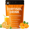 Cortisol Drink Powder - Natural Cortisol Supplements for Ashwagandha L-Theanine Turmeric Root Black Pepper Extract Relaxation Focus Mental Clarity