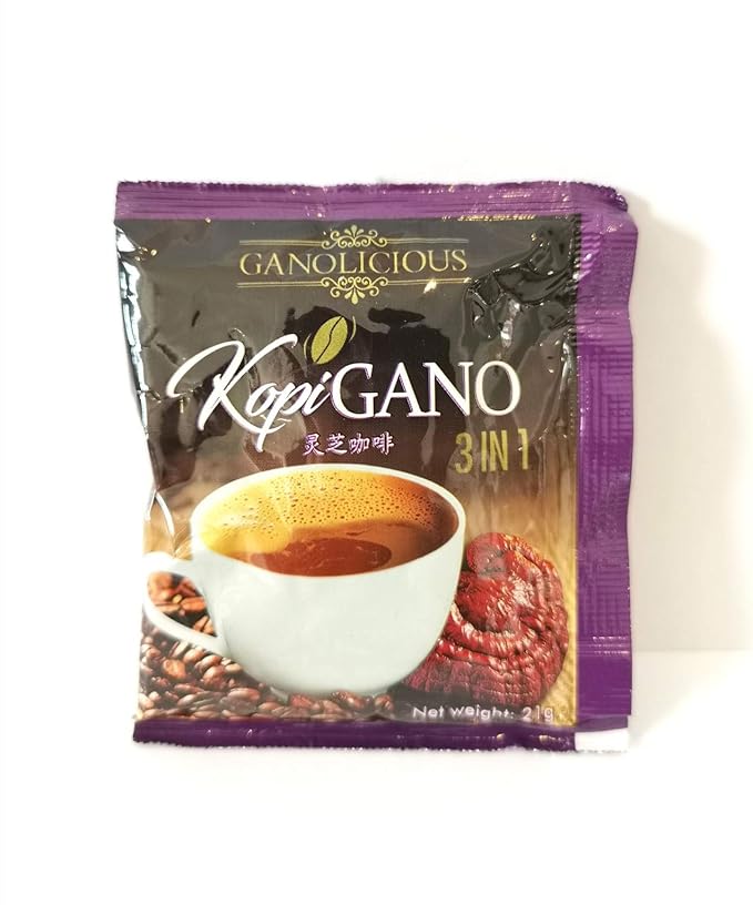 Gano Excel Ganocafe 3in1 Coffee 5 Box 75 Sac