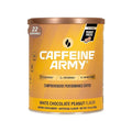 CAFFEINE ARMY White Chocolate Peanut | Functional Coffee with Collagen Peptides MCTs CoQ10 and Adaptogens: Clean Energy Supports Daily Attention No Jitters or Crash (7.8 oz 22 Servings)