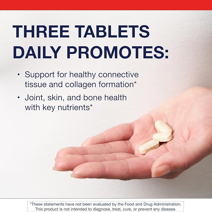 Metagenics Collagenics - Collagen‑Building Nutrients for Joint Skin &amp Connective Tissue Support* - with L‑Proline L‑Lysine Vitamin C Manganese &amp Zinc* - Non‑GMO Gluten‑Free