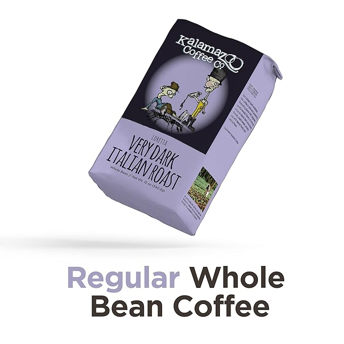 KALAMAZOO COFFEE COMPANY Whole Bean Coffee Variety Pack - Backpackers Blend Loretta &amp Papua New Guinea | 12oz Bag (3 Pack)