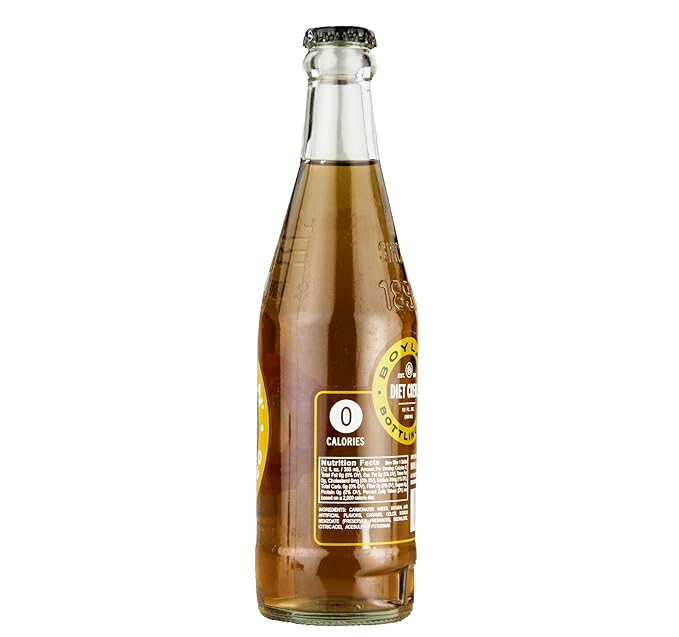 Boylan Diet Cream Soda 12 oz. (24 Bottles)