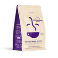 Coffee Bean Direct Vermont Maple Crunch Flavored Whole Bean Coffee 1 Pound Bag (Pack of 1)