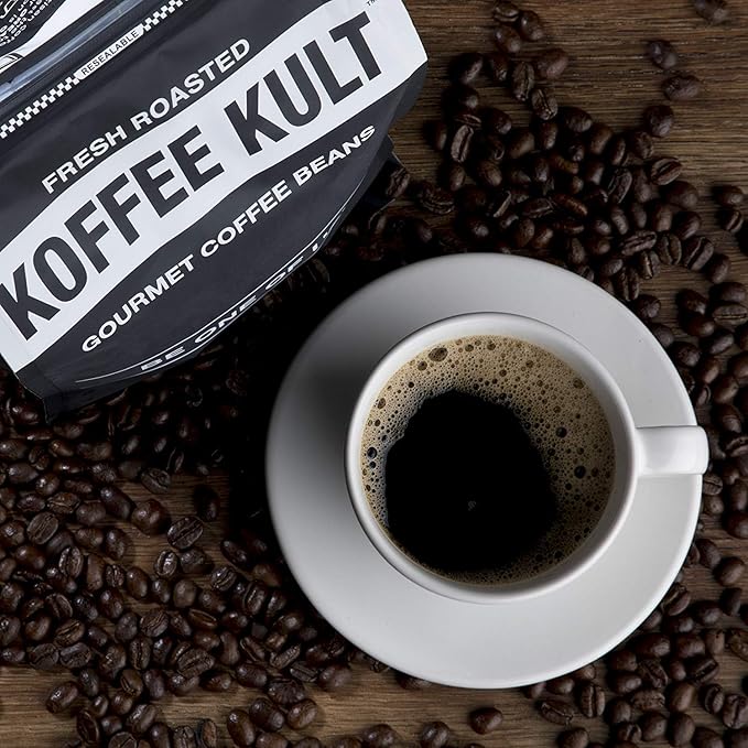Koffee Kult Road Dog Dark Roast Coffee Beans (whole bean 12oz)