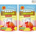 Zuko Strawberry Lemonade Instant Powder Drink | Family Pack | No Sugar Needed | Vitamin C | 14.1 Ounce (Pack of 2)