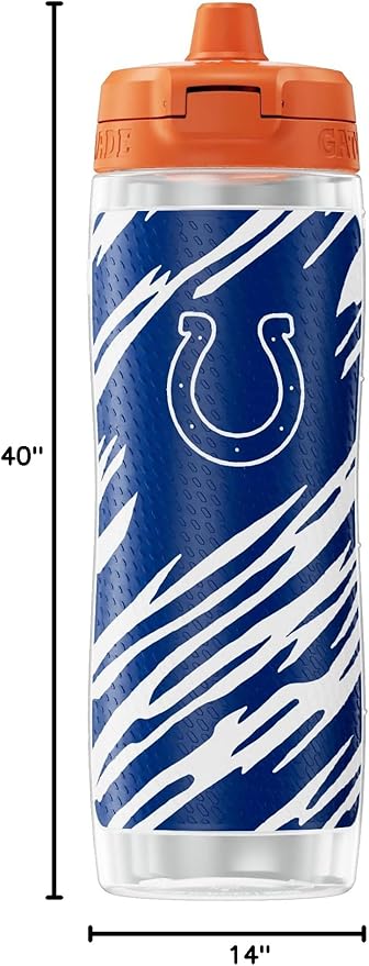 Gatorade Gx NFL Non-Slip Squeeze Bottles Gx Hydration System &amp Gx Sports Drink Concentrate Pods