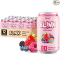 NÜLIFE BL!NK Zero Sugar Sparkling Energy Drink 96mg Natural Caffeine Contains Lutein Clean Energy Drink No Artificial Sweetener Mixed Berry 11.16 Fl Oz (Pack of 12)