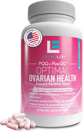 Optimal Ovarian Health | Myo-Inositol + D-Chiro &amp PQQ | Fertility Hormonal &amp Ovarian Support | PCOS Ideal 40:1 Ratio | Vitamin B8 Inositol Supplement for Women | Non- GMO | 120 Capsules