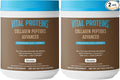 Vital Proteins Collagen Peptides Advanced Hydrolyzed Peptides with Hyaluronic Acid and Vitamin C - Chocolate Flavor Powder 24.7oz (Pack of 2)