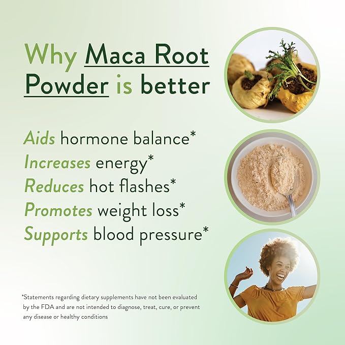 VIDAPURA Mighty Maca Plus by Dr. Anna Cabeca – Organic Superfood Greens Powder for Daily Energy &amp Vitality Vegan &amp Alkaline 60 Servings