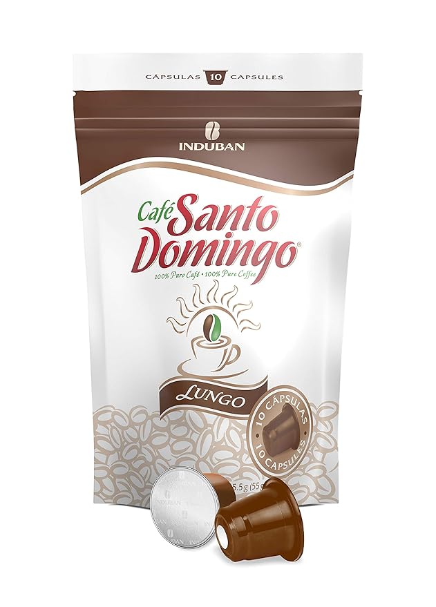 Santo Domingo Coffee Capsules Bundle: Classic Intenso Lungo – 30 Count Variety Pack - Compatible with Nespresso Original Brewers · Products from the Dominican Republic